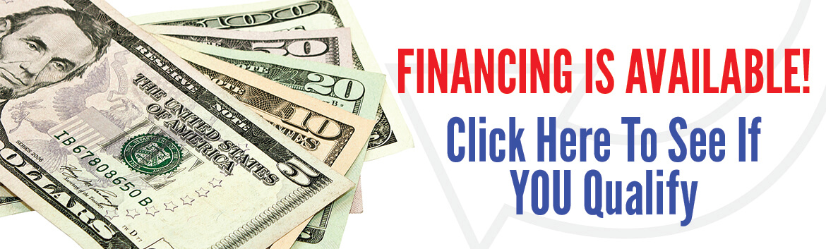 financing is available banner image